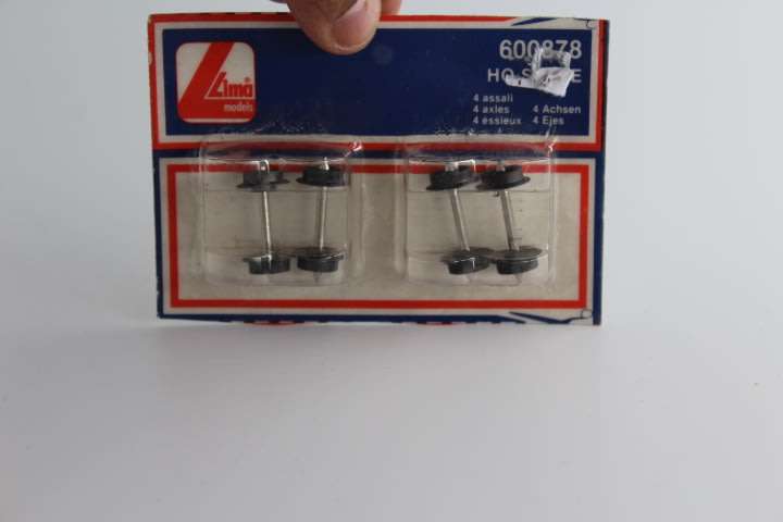 Lima : 4 x original metal wheels for Lima Rolling Stock
