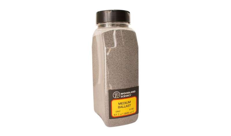 Woodlands Scenics : Coarse Ballast (Grey)