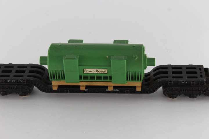 Fleishmann : Adnormal Tanker Low Bed Wagon