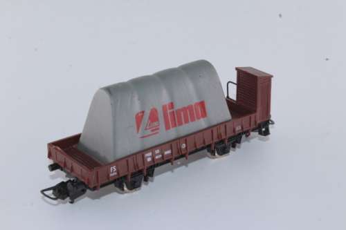 Lima Flat Wagon with Lima Branded Load