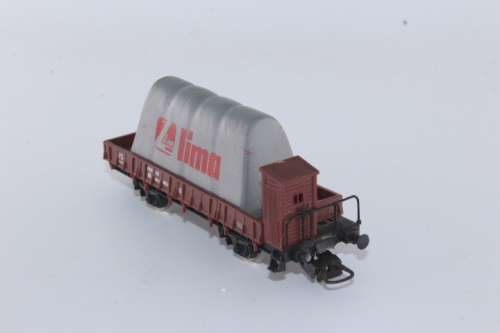 Lima Flat Wagon with Lima Branded Load