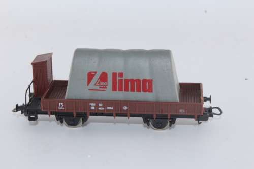 Lima Flat Wagon with Lima Branded Load