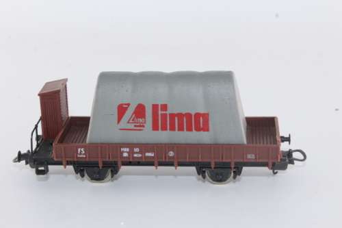 Lima Flat Wagon with Lima Branded Load
