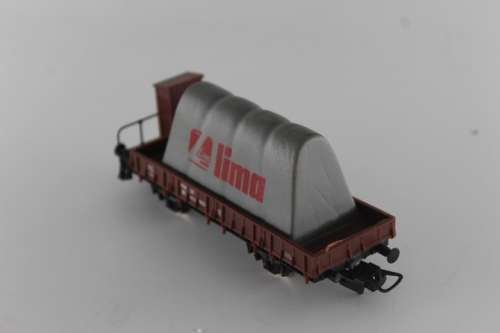 Lima Flat Wagon with Lima Branded Load