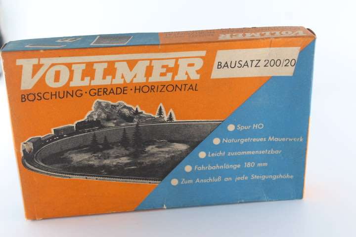 Vollmer Scenery - 3 x  Bridges, kits - Straight & Curved