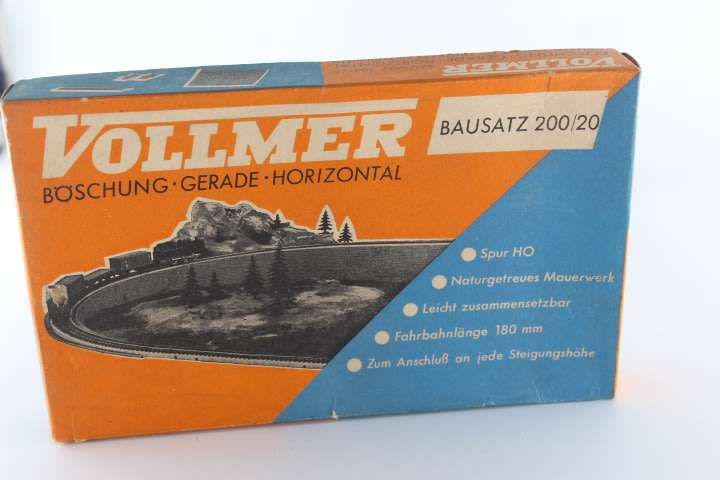 Vollmer Scenery - 3 x  Bridges, kits - Straight & Curved