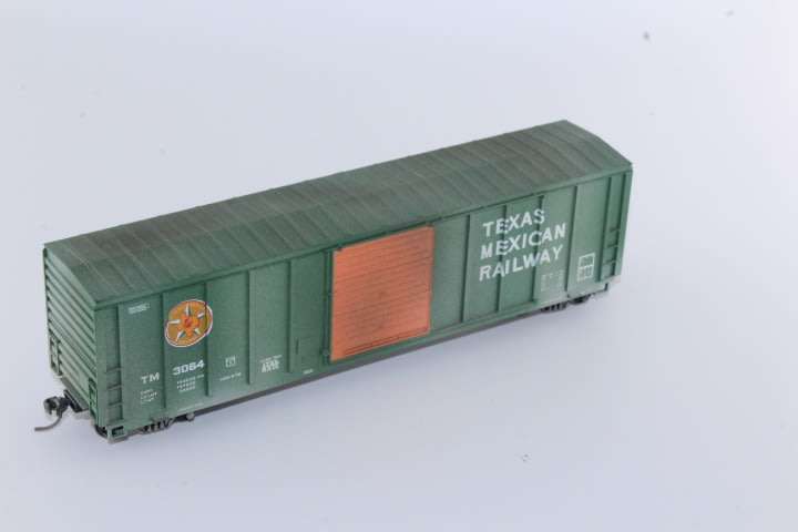 Texas Mexican  Railway Box Wagon