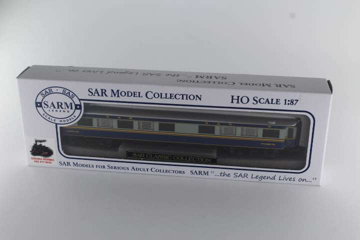 SARM : South African Classic Blue Train Lounge Wagon (Lima Coupler's)
