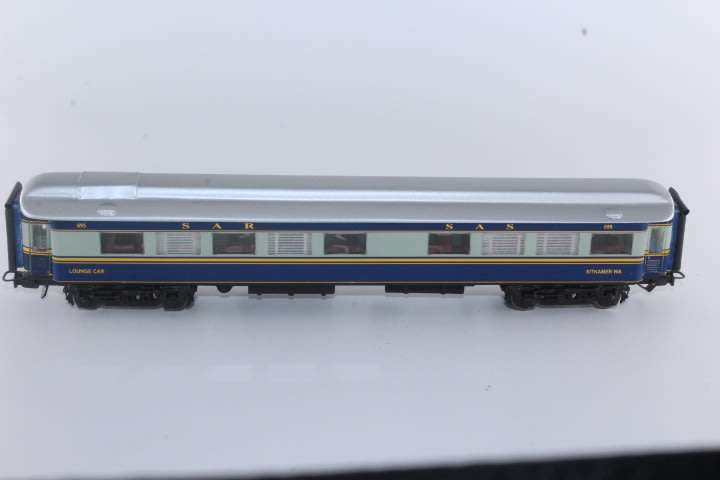 SARM : South African Classic Blue Train Lounge Wagon (Lima Coupler's)