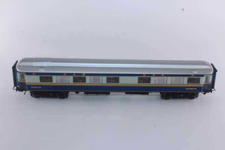SARM : South African Classic Blue Train Lounge Wagon (Lima Coupler's)