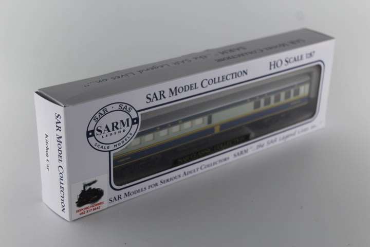 SARM : South African Classic Blue Train Kitchen Wagon (Lima Coupler's)
