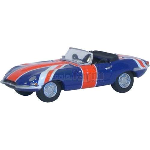 Jaguar E Type ( Union Jack)