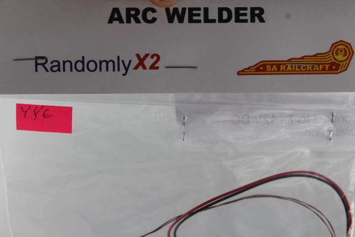 2 x Electronic Arch Welding Simulation Light