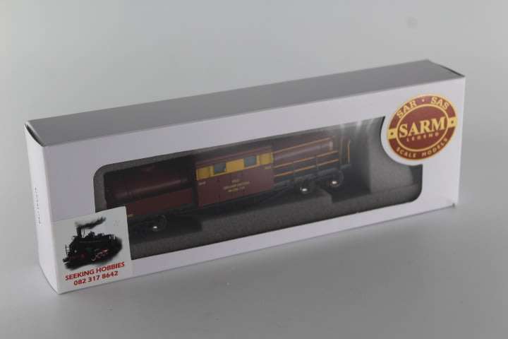 SARM: Steam Heating Wagon (SAR Maroon)