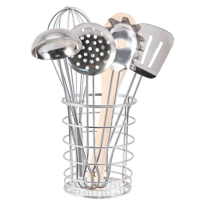 Mellissa & Doug : Stir and  Serve Cooking Utensils (Stainless Steel)