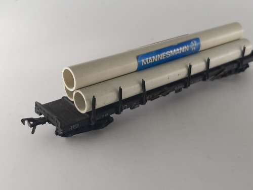 Fleishmann Pipe Load Wagon