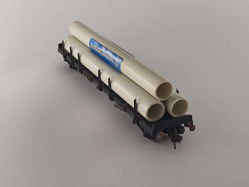 Fleishmann Pipe Load Wagon