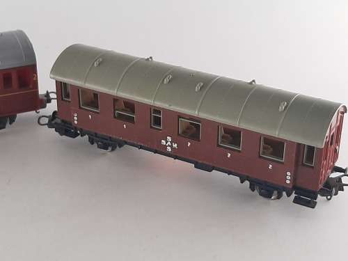 2 x Vintage SAR Coaches