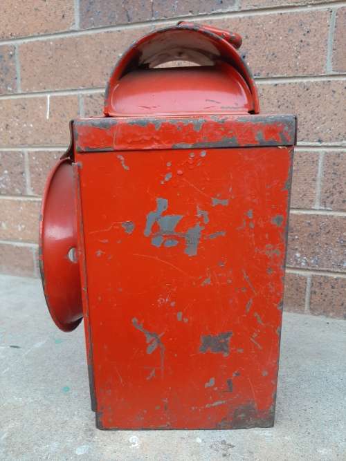 Metal Vintage Railway Oil Lamp