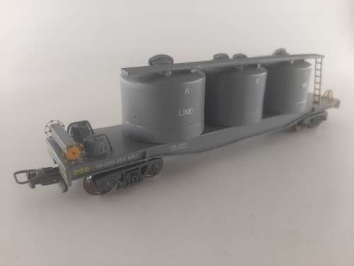 SARM : Spoornet 3 Pot Cement Wagon