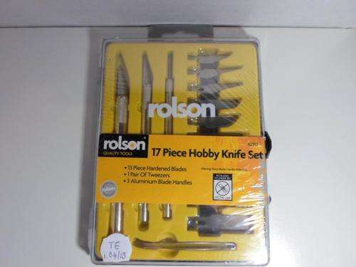 Rolson : 17 Piece Hobby Knife Set
