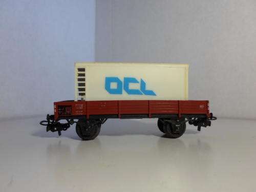Marklin : Flatbed with OCL Refrigation Container