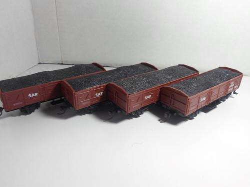 4 x Lima ES Coal Hoppers with Load