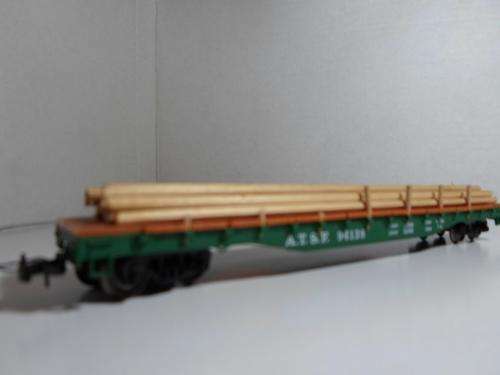 Flatbed with Timber load