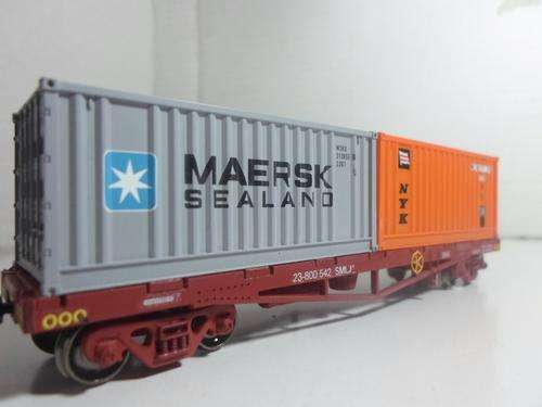 SARm : Container Wagon with MAERSK & NYK Containers