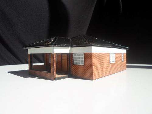 South African House - Black Roof