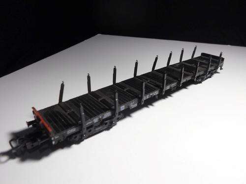 Marklin : Flatbed with retractable spokes