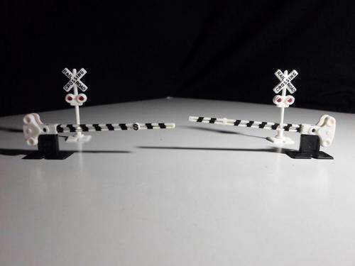 Boom gates and railway signals