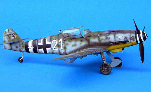 German Fighter Plane " Messerschmits BF109 G-10"