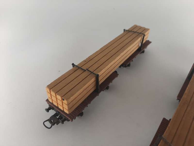 2 x Lima Wood Wagons