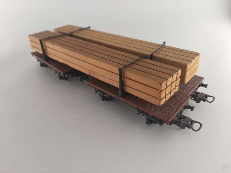 2 x Lima Wood Wagons