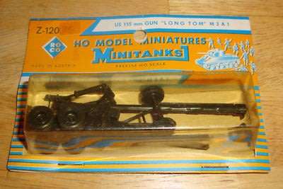 Roco Mini Tanks : US155mm Gun "Long Tom" Canon