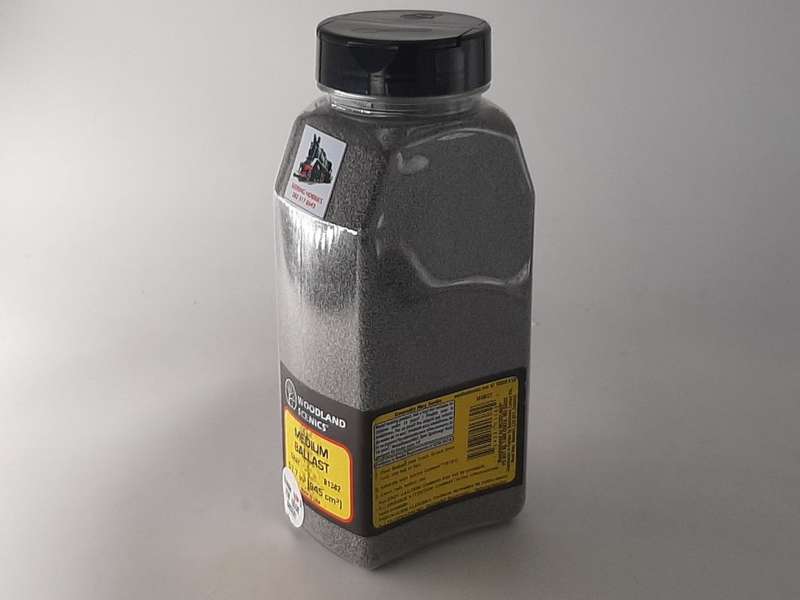 Woodlands Scenic : Medium Ballast ( Gray  ) (945cm3)