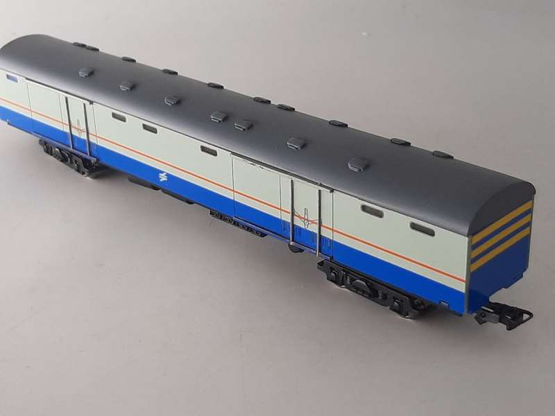 SARM : South African Model Train : Parcel Coach  - Spoornet Blue (Lima Couplers)