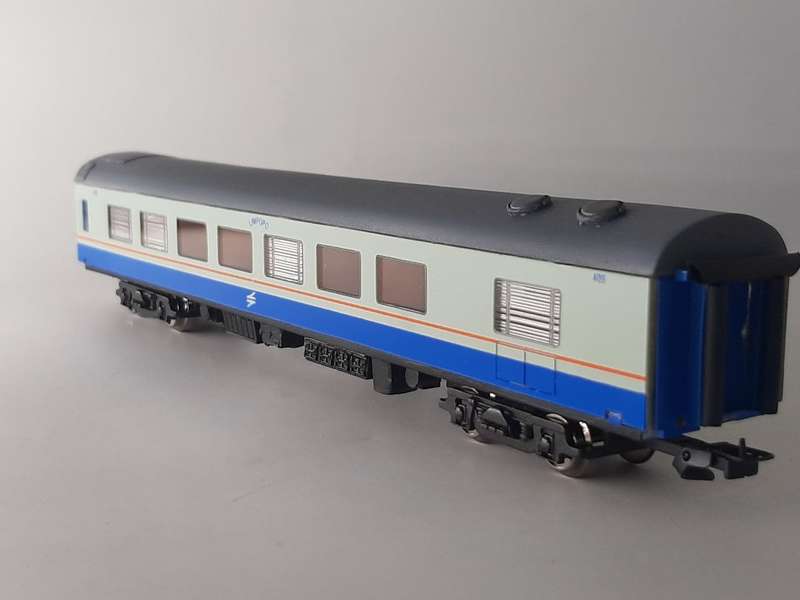 SARM : South African Model Train : Dining  Coach  - Spoornet Blue (Lima Couplers)