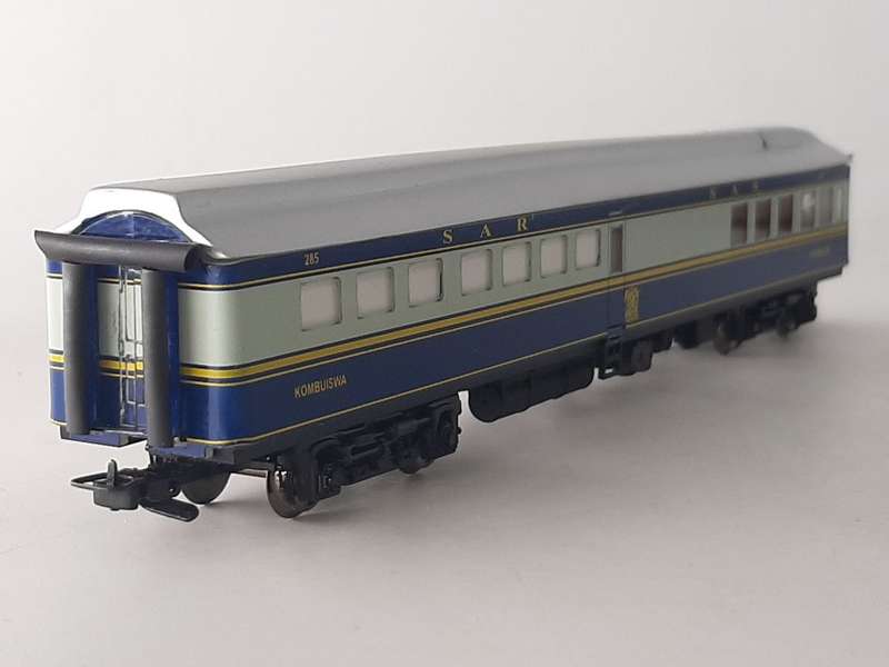 SARM : South African Model Train: Kitchen Coach - Old Blue Colours (Lima Couplers)