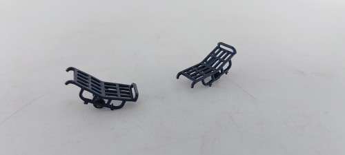 2 x Sar Railway Baggage Trolleys
