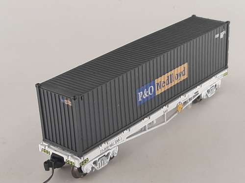 SARM : P7O Nedlyod Container Wagon  ( Kadee Couplers)