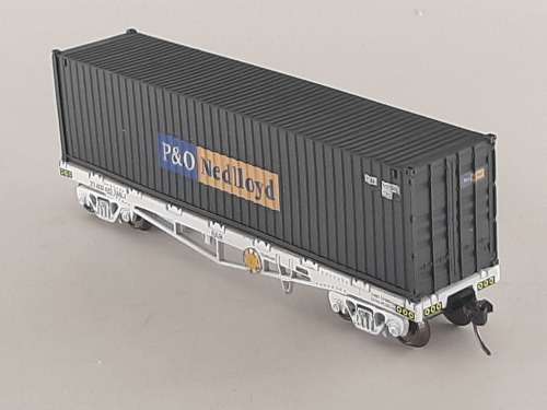 SARM : P7O Nedlyod Container Wagon  ( Kadee Couplers)