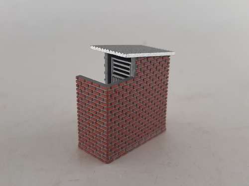 Model Train Accessories : Long Drop (Brick Structure) HO