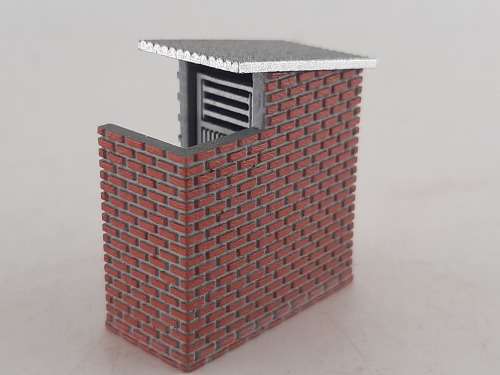 Model Train Accessories : Long Drop (Brick Structure) HO