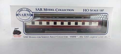 SARM :) South African Orange Express 3rd Class Coach ( Lima Couplers)