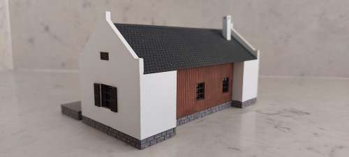 Model Train Buildings : South African Cape Dutch Restaurant (HO)