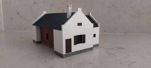Model Train Buildings : South African Cape Dutch Restaurant (HO)