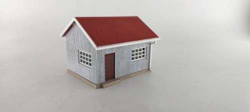 Model Train Buildings : South African Railway Good Shed (HO)