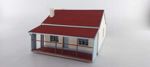 Model Train Buildings : South African Railway Station Master House - Belmont (HO)